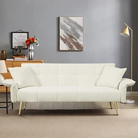 Streamdale Furniture Convertible Double Sofa Bed for Small Spaces