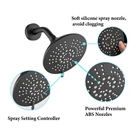 Streamdale Furniture Single Handle Tub Spout And 5-Functions Shower Head Set (Valve Included