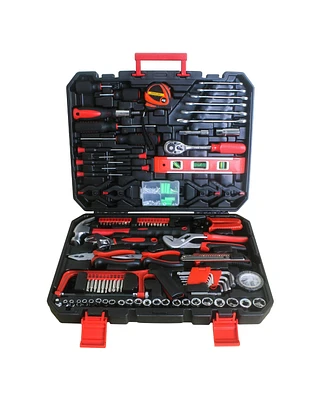 Simplie Fun Black Hand Tool Box With Toolset 238 Pieces