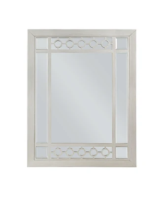 Simplie Fun Varian Mirror, Silver & Mirrored Finish