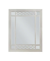 Streamdale Furniture Varian Mirror, Silver & Mirrored Finish