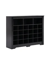 Streamdale Furniture Sleek 24 Shoe Cubby Console & Sideboard