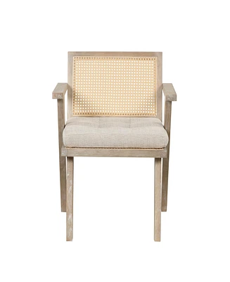 Simplie Fun Handcrafted Rattan Accent Chair for any Room