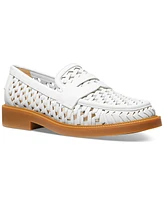 Michael Michael Kors Women's Eden Woven Loafer Flats