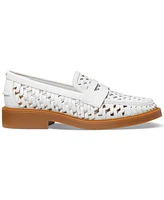 Michael Michael Kors Women's Eden Woven Loafer Flats