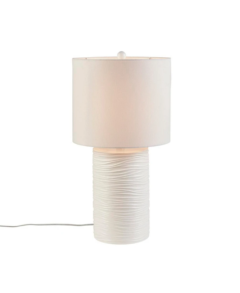 Streamdale Furniture Crewe Textured Resin Table Lamp