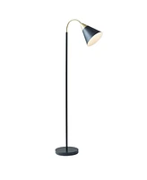 Simplie Fun Beacon Arched Metal Floor Lamp With Chimney Shade