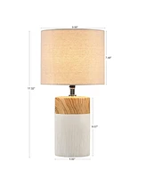 Streamdale Furniture Nicolo Textured Ceramic Table Lamp