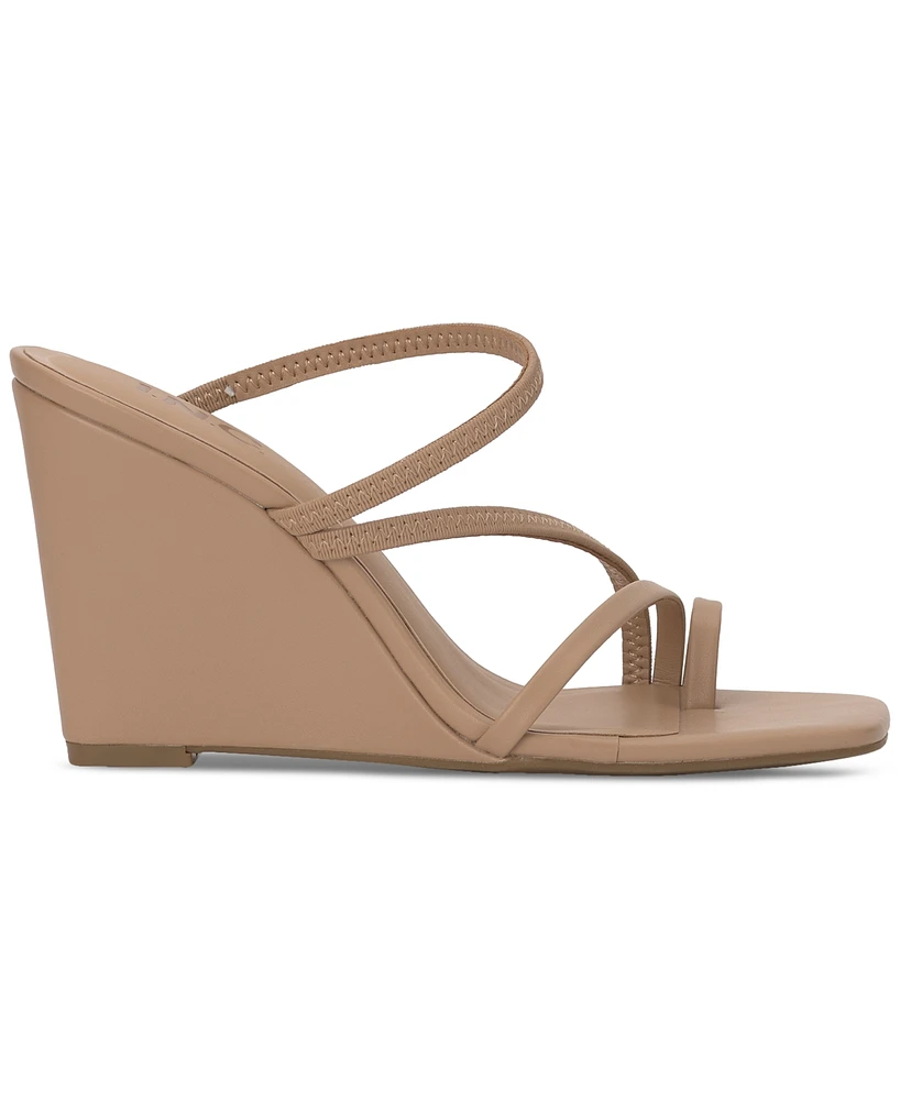 I.n.c. International Concepts Women's Eiana Toe-Ring Wedge Sandals, Created for Macy's