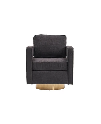 Simplie Fun Modern 360 Degree Swivel Chair for Living Room