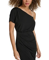 Siena Women's One-Shoulder Midi Dress