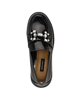 Nine West Women's Glammy Lug Sole Slip-on Casual Loafers