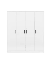 Streamdale Furniture 4-Door Wardrobe With 1 Drawer