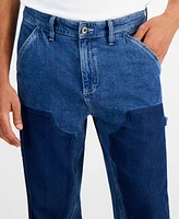 Sun + Stone Men's Loose-Fit Carpenter Jeans, Created for Macy's