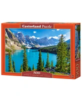 Castorland Spring at Moraine Lake, Canada 500 Piece Jigsaw Puzzle