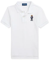 Polo Ralph Lauren Toddler & Little Boys Bear Cotton Mesh Shirt