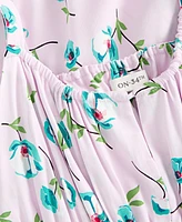 On 34th Women's Printed Empire-Waist Midi Dress, Created for Macy's