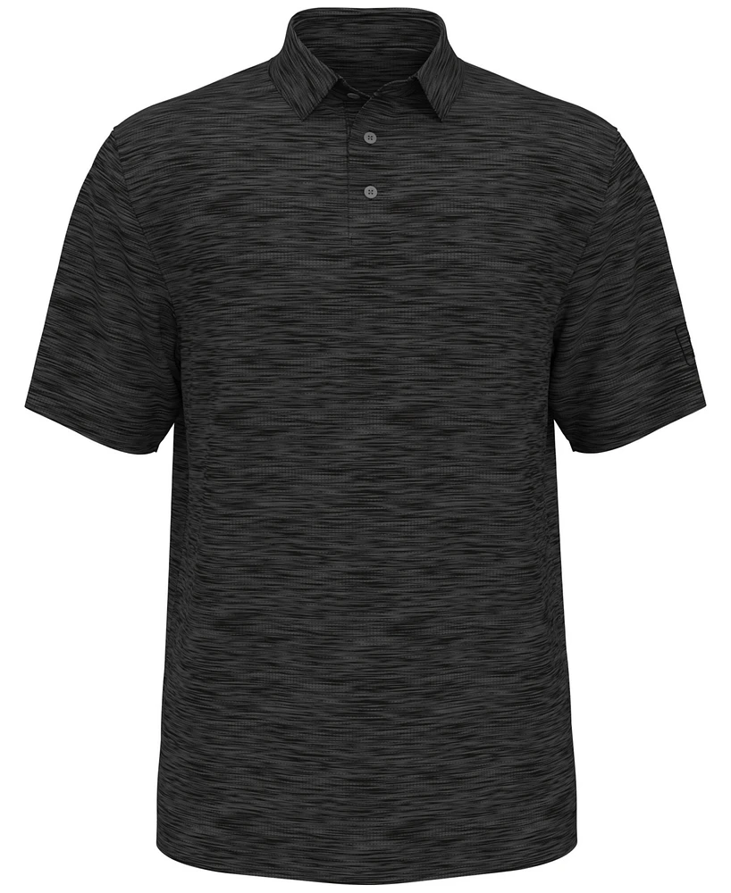 Pga Tour Men's Jasper Airflux Short Sleeve Performance Polo Shirt