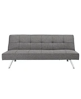 Streamdale Furniture Metal Frame, Stainless Leg, Futon, Sofa Bed