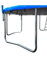 Streamdale Furniture 16FT Trampoline(Blue) With Board, Metal