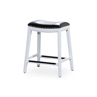 Simplie Fun 24" Counter Stool, White Finish