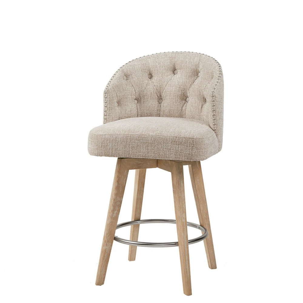 Simplie Fun Onyx Swivel Counter Stool