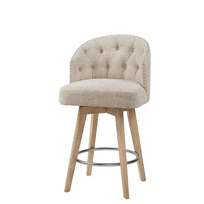 Simplie Fun Onyx Swivel Counter Stool