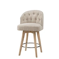 Simplie Fun Onyx Swivel Counter Stool