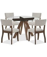 Gardley Dining 5-Pc. Set (Table & 4 Chairs)