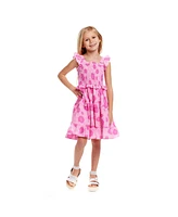 Andy & Evan Little Girls Toddler/Child Floral Tiered Maxi Dress