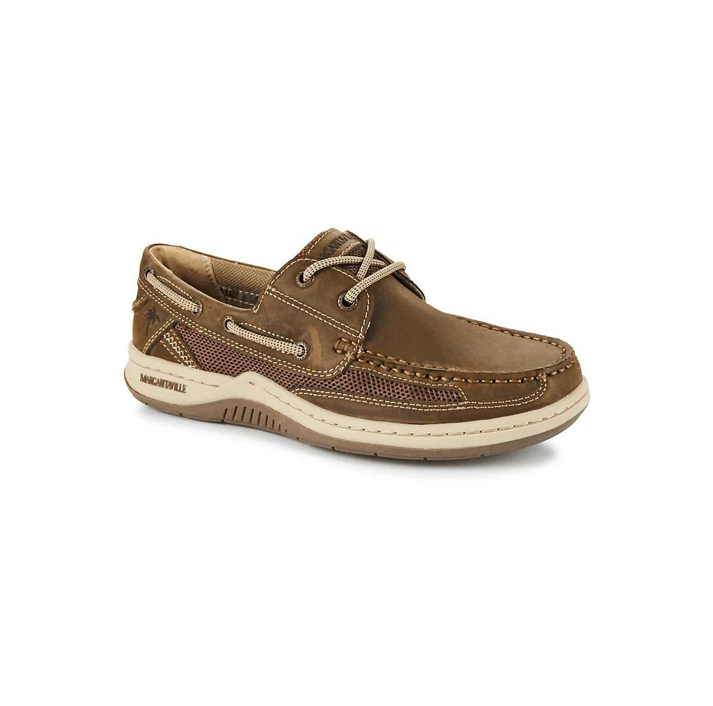 Margaritaville Men's Anchor Lace Boat Shoe