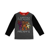 Five Nights at Freddy's Little Boys Horror Video Game Youth Pajama Sleep Wear Set