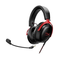 Hyperx Cloud Iii Wired Gaming Headset - Black/Red