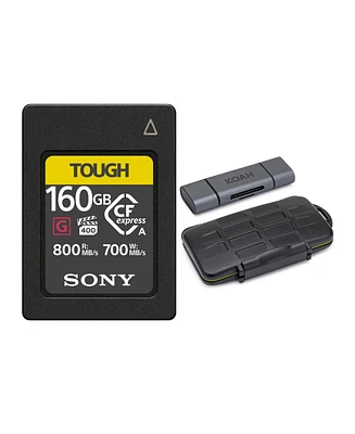 Sony CFexpress Type A 160GB Memory Card and Storage Carrying Case