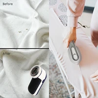 Pursonic Travel-Ready Garment Grooming Kit: Compact Lint Remover, Fabric Shaver & Mini Iron