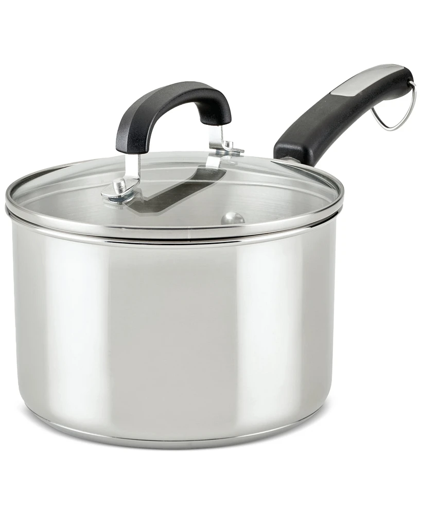 Farberware Brilliance Stainless Steel 3-Qt. Saucepan with Lid