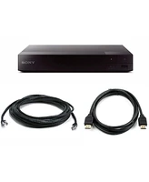 Sony Bdp-S1700 Blu-Ray Disc Player Bundle with Hdmi Cable, Patch Cable (Black)