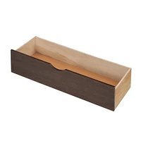 Full Storage Platform Bed With Pull Out Shelves, Twin Trundle And 2 Drawers