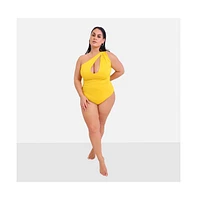 Rebdolls Plus Honey Cut Out One Piece Swimsuit