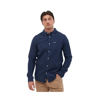 Bench Dna Men's Oxford Long Sleeve Shirt