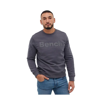 Bench Dna Men's Lalond Chest Logo Crewneck