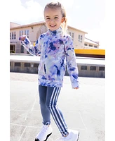 adidas Toddler & Little Girls 2-Pc. Printed Tricot Jacket Leggings Set