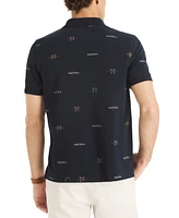 Nautica Men's Classic-Fit Logo-Print Performance Polo Shirt