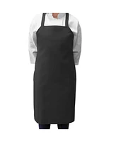 Arkwright Home Mariposa Bib Aprons (12 Pack), 33x30, Spun Polyester, Color Options, Adjustable Ties