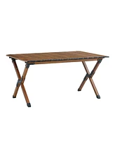 Simplie Fun Lightweight Folding Outdoor Table for Camping and Parties