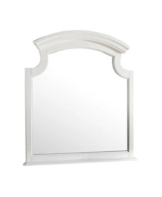 Simplie Fun Summit Mirror, White