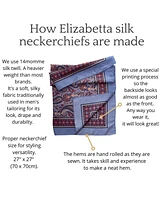 Roma - Silk Neckerchief for Women