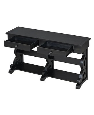 Simplie Fun Storage Console Table for Entrance, Dining