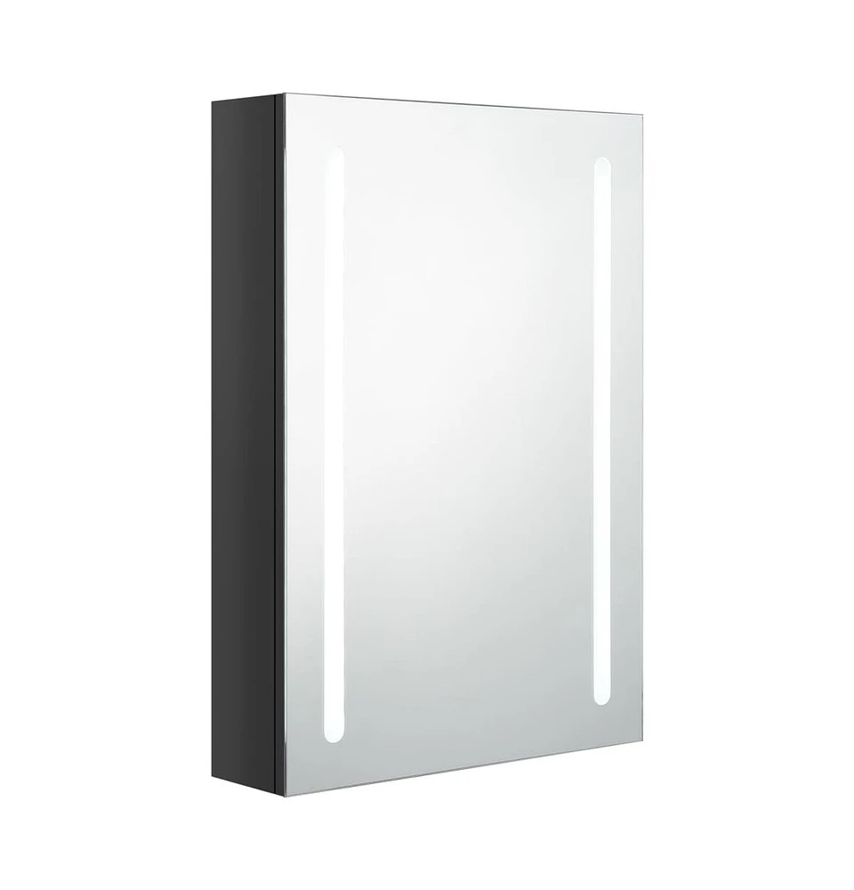 vidaXL Led Bathroom Mirror Cabinet Shining 19.7"x5.1"x27.6