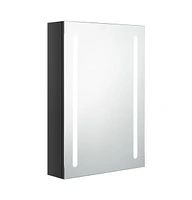 vidaXL Led Bathroom Mirror Cabinet Shining 19.7"x5.1"x27.6